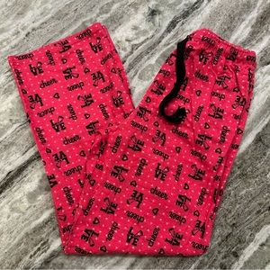 Cheer Pajama Pants Size Medium